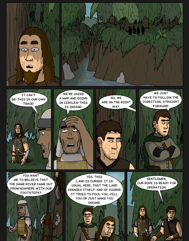 Tales From Somewhere - The Legend - Episode 143, Page 1: Going in circles